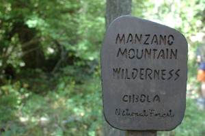 manzano-wilderness-sign